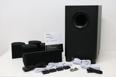 未使用　Pioneer S-HS100 BLACK