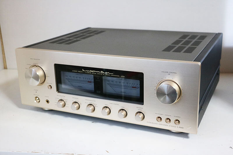 【買取実績】LUXMAN プリメインアンプ L505f｜中古買取価格95,000円