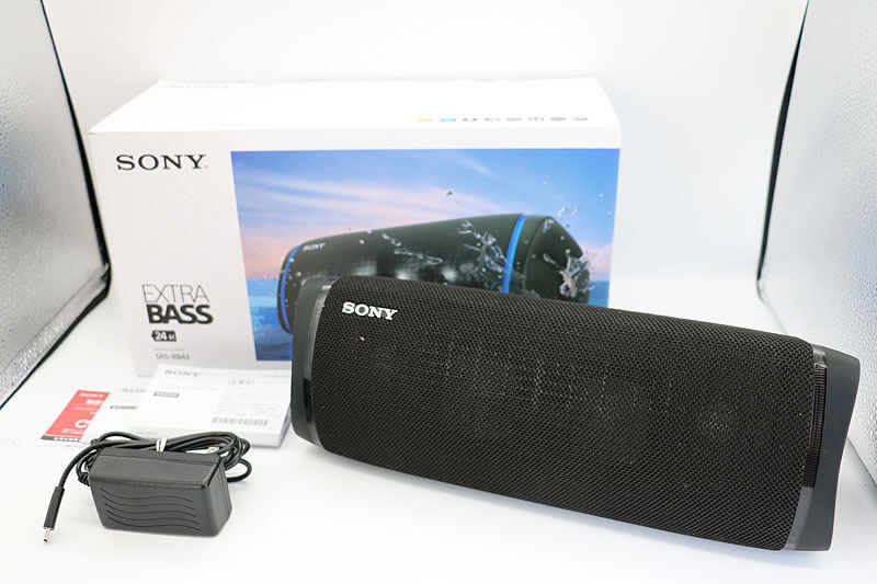 最新のデザイン 元箱有】SONY 【良品 SRS-XB43 ワイヤレスポータブル