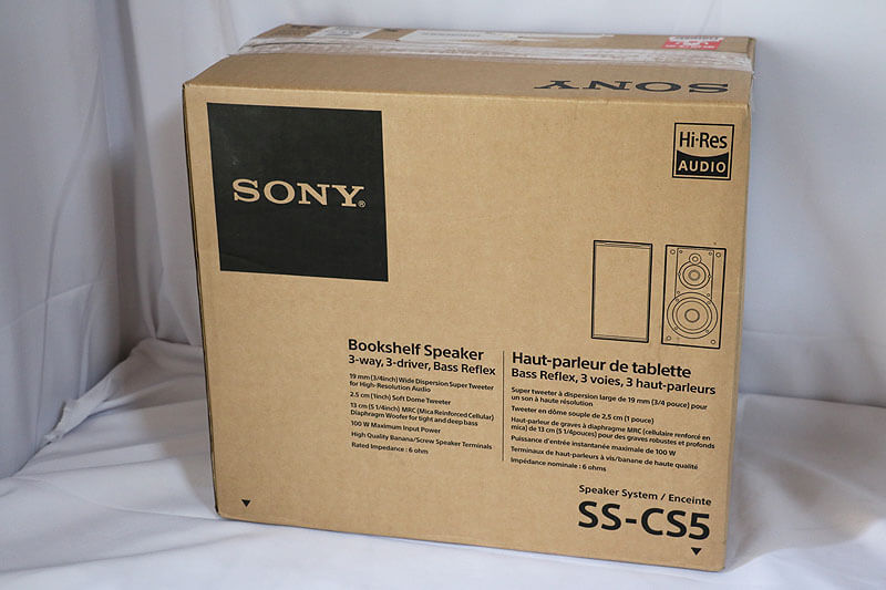 【買取実績】SONY スピーカーシステム SS-CS5 ペア｜中古買取価格6,000円