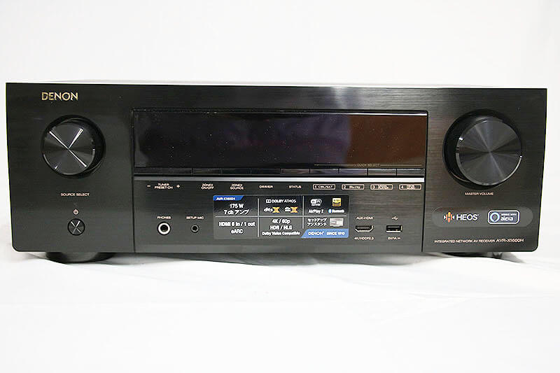 【買取実績】DENON デノン AVR-X1600H AVアンプ AVサラウンドレシーバー 2020年製｜中古買取価格24,000円