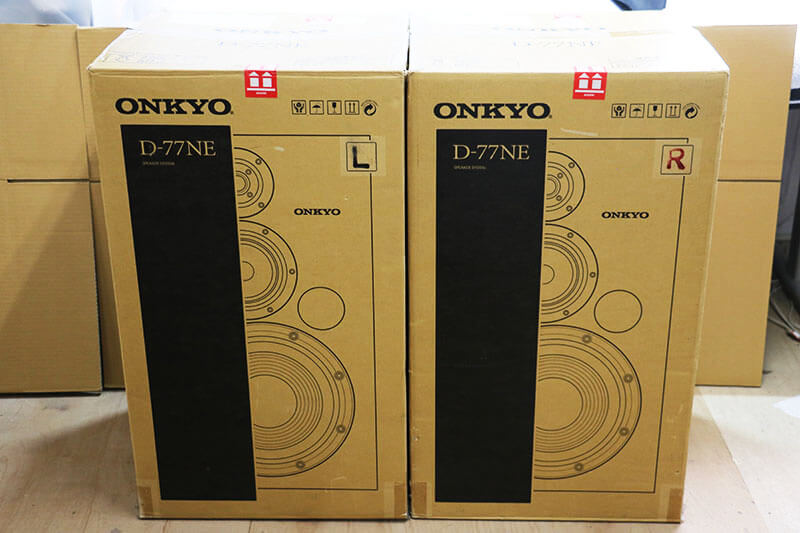 【買取実績】ONKYO オンキヨー D-77NE ピュアスピーカー｜中古買取価格110,000円