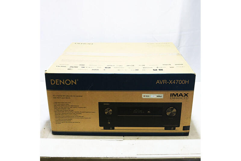 【買取実績】DENON デノン AVR-X4700H 9.2chプレミアムAVサラウンドレシーバー 2021年製｜中古買取価格105,000円