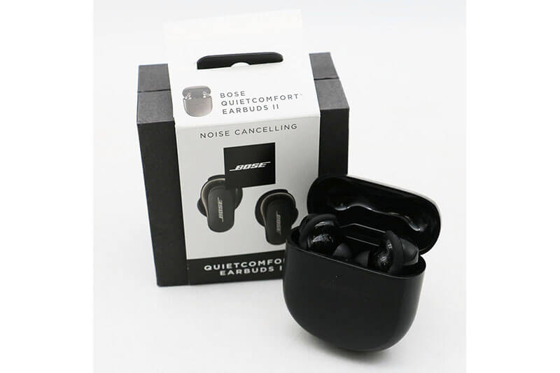 【買取実績】BOSE ボーズ QuietComfort Earbuds II BLK ノイズキャンセリングイヤホン 2022年製｜中古買取価格10,000円