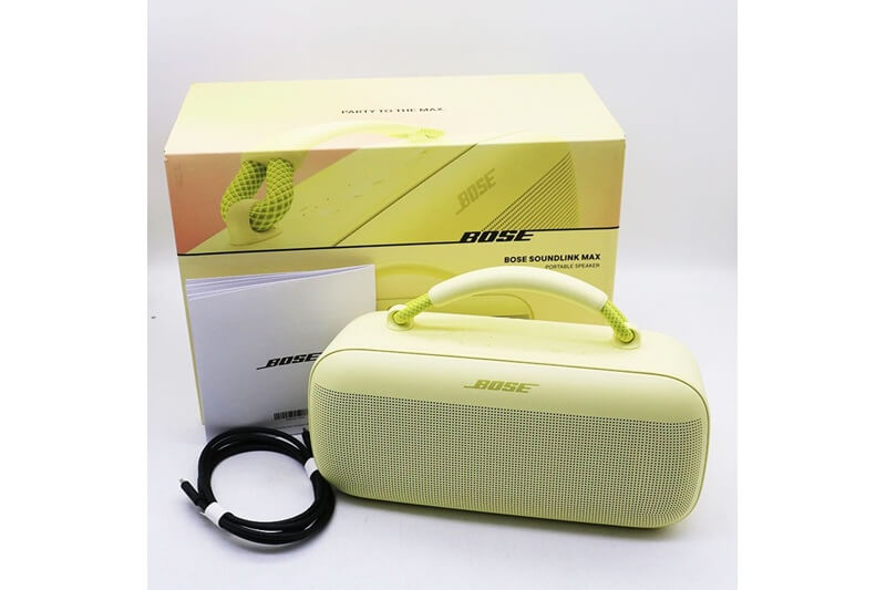 【買取実績】Bose ボーズ SoundLink Max Portable Speaker シトラスイエロー｜中古買取価格27,000円