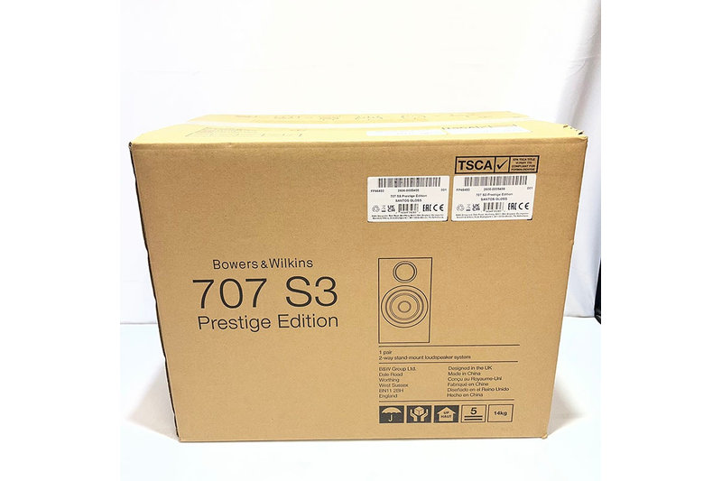 【買取実績】Bowers & Wilkins B&W 707S3 Prestige Edition サントス・グロス 707S3/PE スピーカーペア｜中古買取価格140,000円